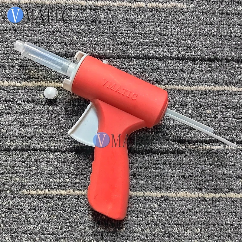 Free Shipping Manual Liquid Glue Dosing Fluid Dispensing 5/10/30/55 Cc / Ml Syringe Caulking Gun With Syringe & Needles