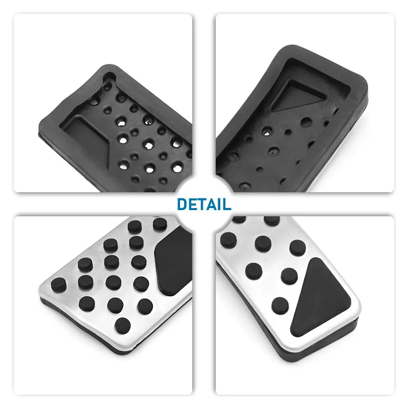 For Jeep Grand Cherokee Dodge Durango 2011-2018 Non-slip AT Accelerator Brake Foot Pedal Pad Car Accessories Footrest Cover