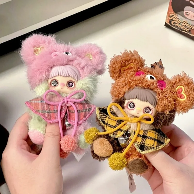 Maymei Teddy Bear Cookie Series Blind Box Anime Figures Kawaii Plush Doll Mystery Box Decoration Gift Toy For Kids