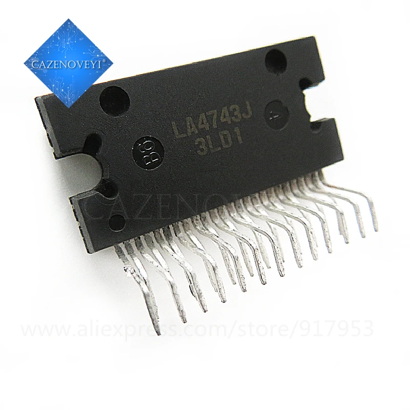 1pcs/lot LA4743K LA4743B LA4743J ZIP In Stock