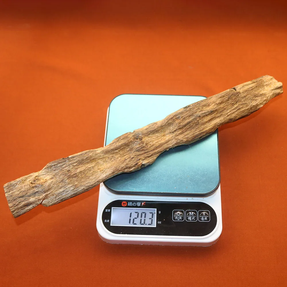 Authentic Kynam  Block 120g 37CM Chinese Oud Wood Agarwood Chips Kyara Home Ornament Office Decor Rich Fruity Nectar Scent