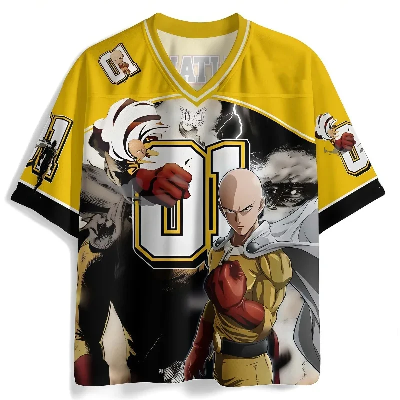 

Аниме-костюмы Супермена One Punch для летних промоакций: спортивные комплекты для детей и взрослых фанатов, включающие шорты и пижамы, для отдыха и досуга.