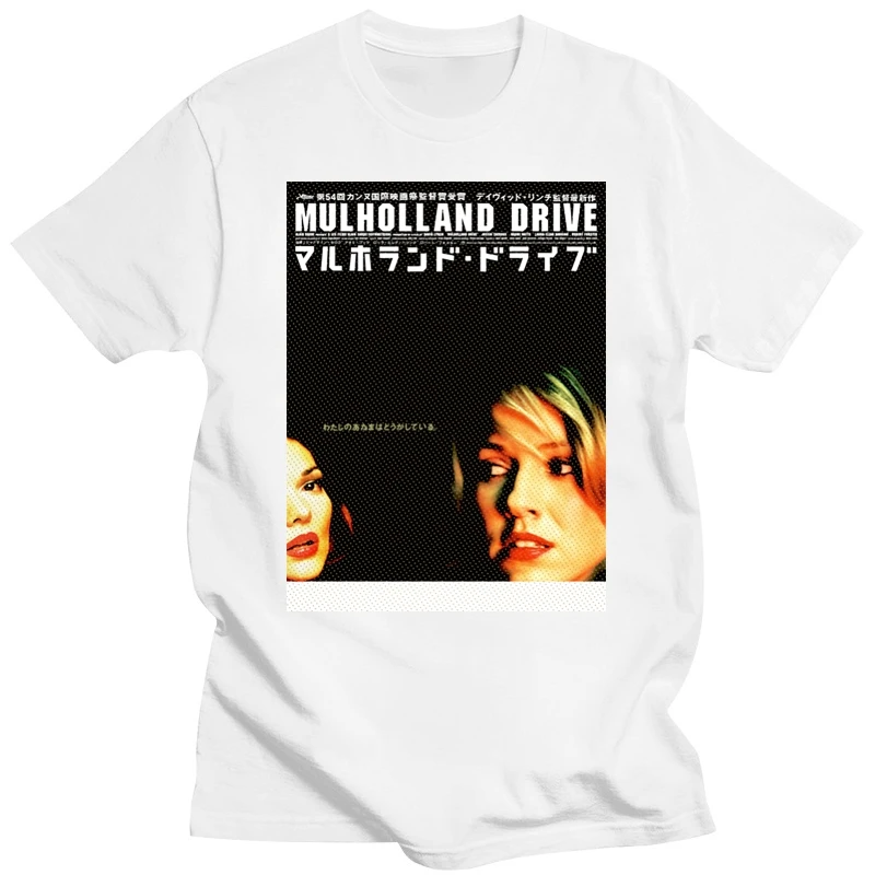 Mulholland Drive David Lynch Japanese Thriller Movie Blue Velvet T-Shirt  Cool Casual pride t shirt men Unisex New