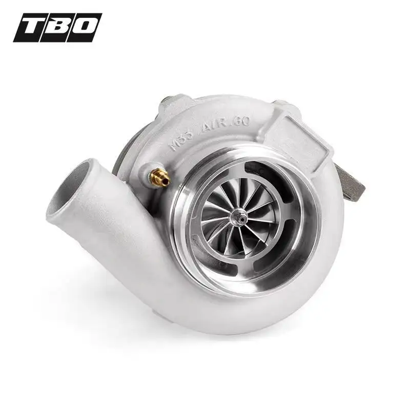 

TBO GTX3076-58 A/R.60.63V Band T3 Journal Bearing Universal Turbocharged Racing Car GT30 GT3076 Turbocharger