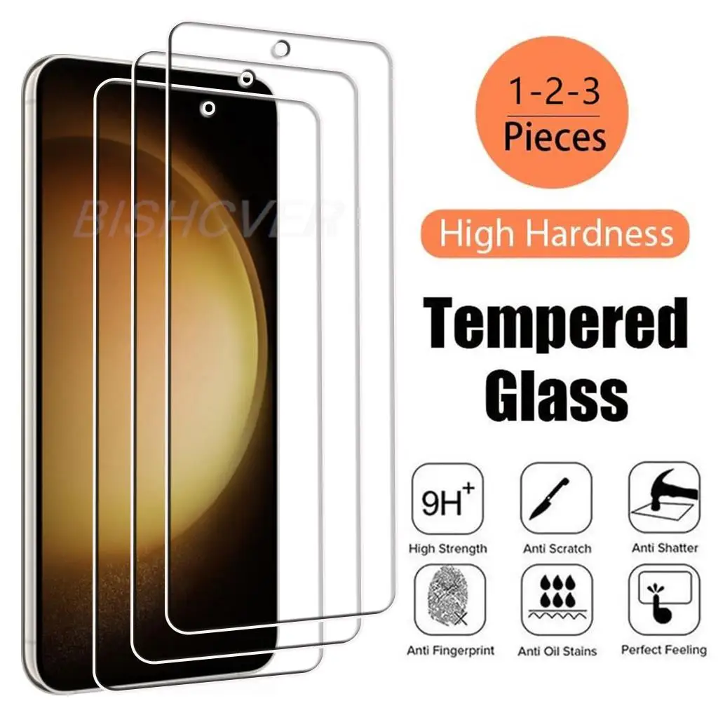 Tempered Glass On For Samsung Galaxy S23+ S23 Plus  6.6