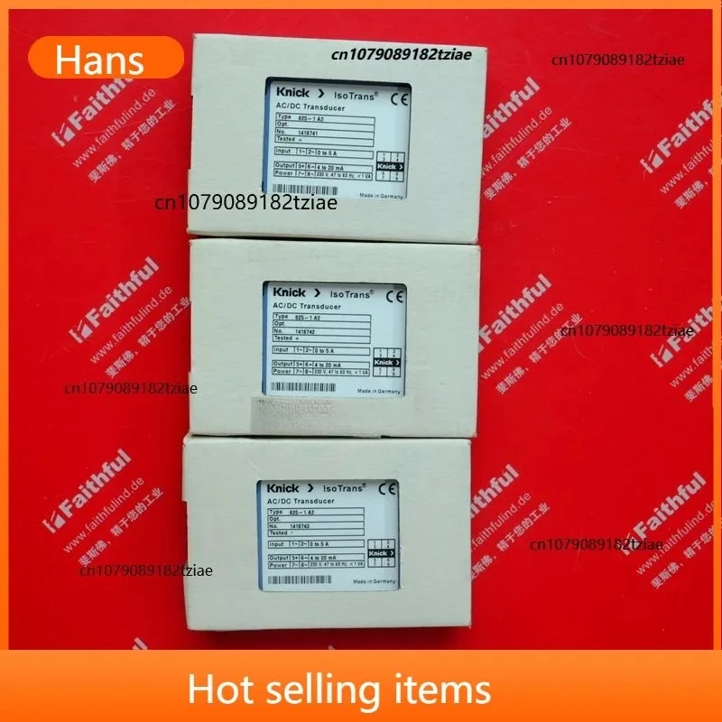 

2026 Hot Item Knick 625-1 A2 Knick Signal Transmitter Module AC/DC Transducer 625-1A2
