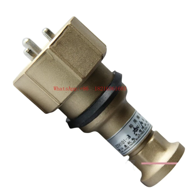 Metal Copper Plug Fine Tooth CTS2-2/D1/D2/D3 Marine CTS3-2/D3 Watertight Plug 16A