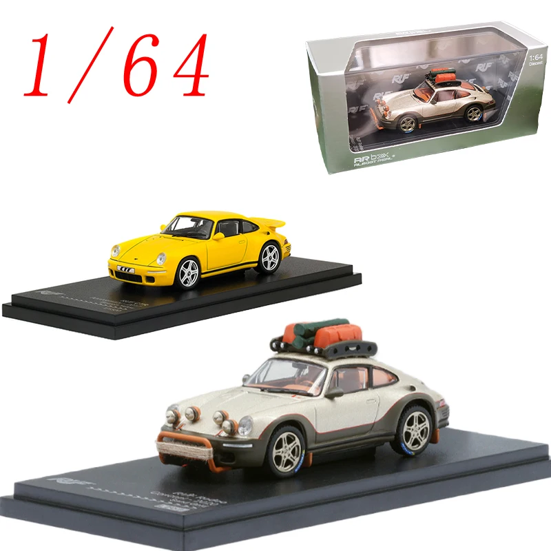 

Diecast Model Car AR Box 1/64 RUF Rodeo Alloy Car Model Concept Car Vehicle Toys for Boys Collection Display Original Box