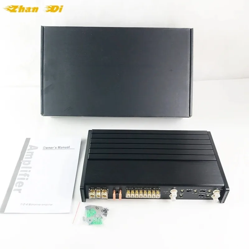 

2026 OEM The Maker RMS 4*100 Watt Professional Hifi High-power 4-channel Amplifiers System 12V Car Audio 4 Channel Power Amplif