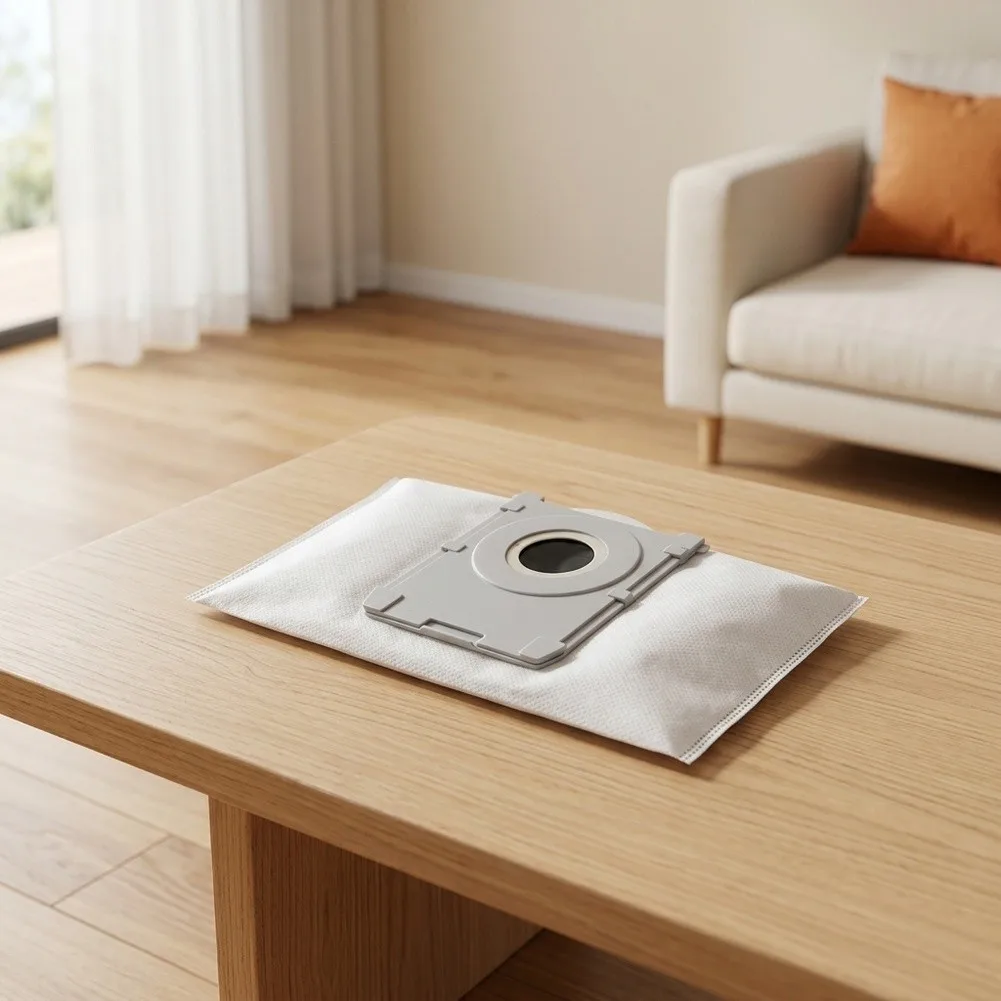 Replacement Side Brushes & Dust Bags For Ecovacs T90 Pro Omni/T90 Omni= Vacuum Accessories High Efficiency Cleaning=Kit
