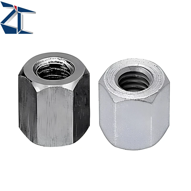 ZNT Stainless Steel S45C Carbon Steel Tall Nut High Strength Nut Industrial Fastener