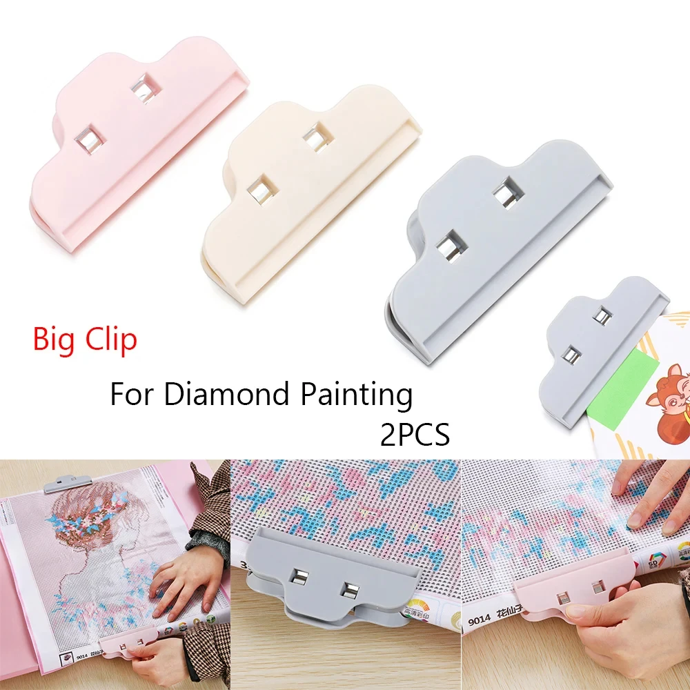 Clip per tavolo da pittura, accessori per clip per strumenti di pittura diamante fai da te, supporto per tavolo da disegno, clip di tenuta per