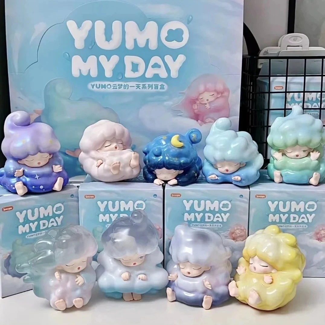 

Yumo My Day Series Mini Blind Box Cartoon Trendy Toy Doll Desktop Decoration Bag Jewelry Surprise Mystery Box Girl Gift