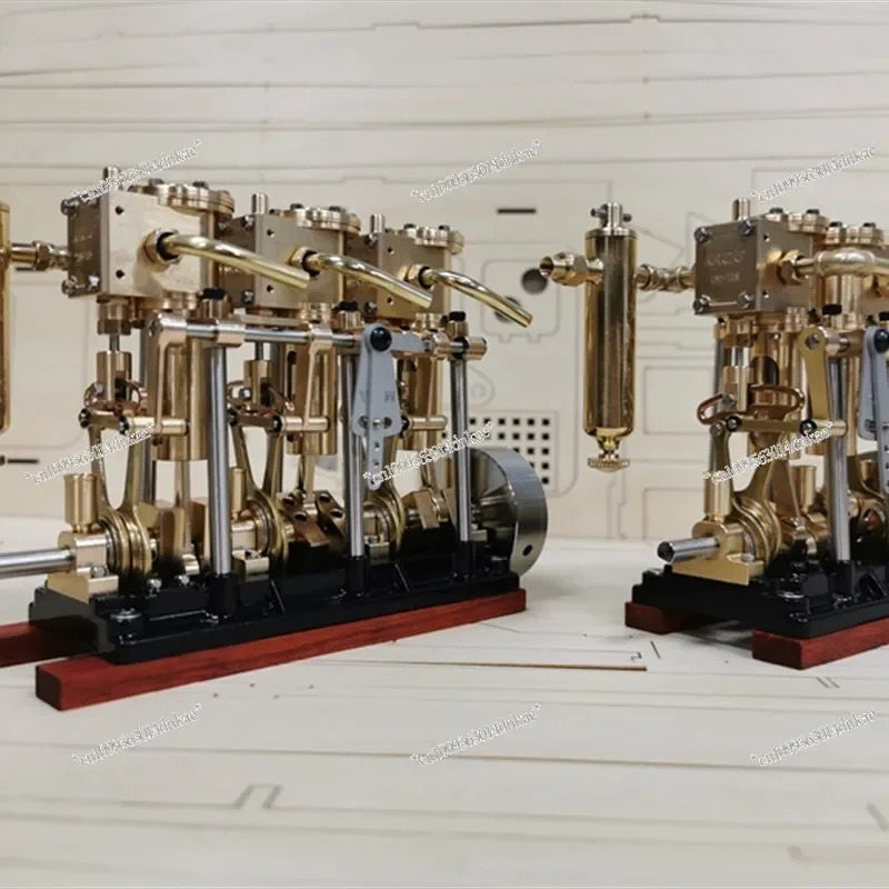 LS3-13s Twin-cylinder, Three-cylinder Steam Engine, High Torque, Steamboat Engine, Model Steam Engine