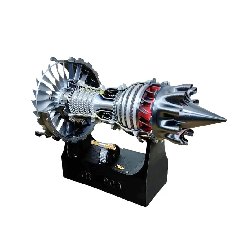 

New Turbofan Engine Black Brushless Motor Electric Drive PLA Silk Printing DIY/finished Product Printing Process Model Toy