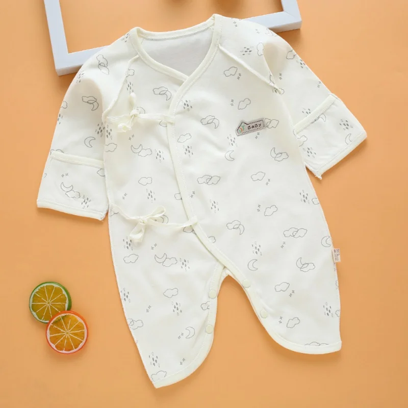 Autumn Baby Jumpsuit for Newborn Clothes Boys Overalls Romper Cotton 0-3 Months Girls Costume Printed Pajamas Clothes