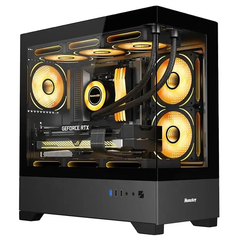 Aotesier branco gamer computador desktop melhor preço unidade de sistema de alta qualidade Core i7 I5 i9 16GB RAM RTX GTX 12GB GPU novo pc para jogos