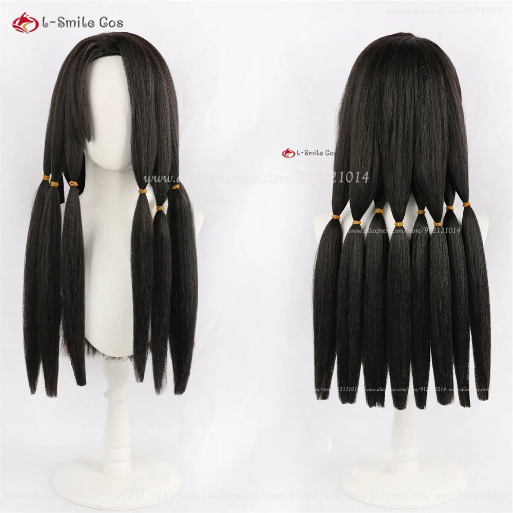 Peluca De Cosplay Jabba Preondulada De 70Cm, Pelucas Trenzadas Negras Preestilizadas Para Hombres, Peluca De Anime Para Cosplay, Pelo Sintético Resistente Al Calor Para Halloween — -50%, 24.99€ Coupon, from 24.99€ – 50% descuento – €24.99