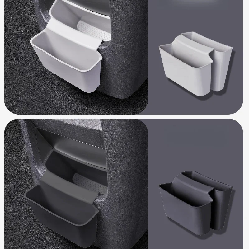 صندوق تخزين متين من السيليكون لداخل السيارة - حصريًا لمستلزمات اتجاه التفريغ الخلفي BYD Sealion 06 DM-i #5