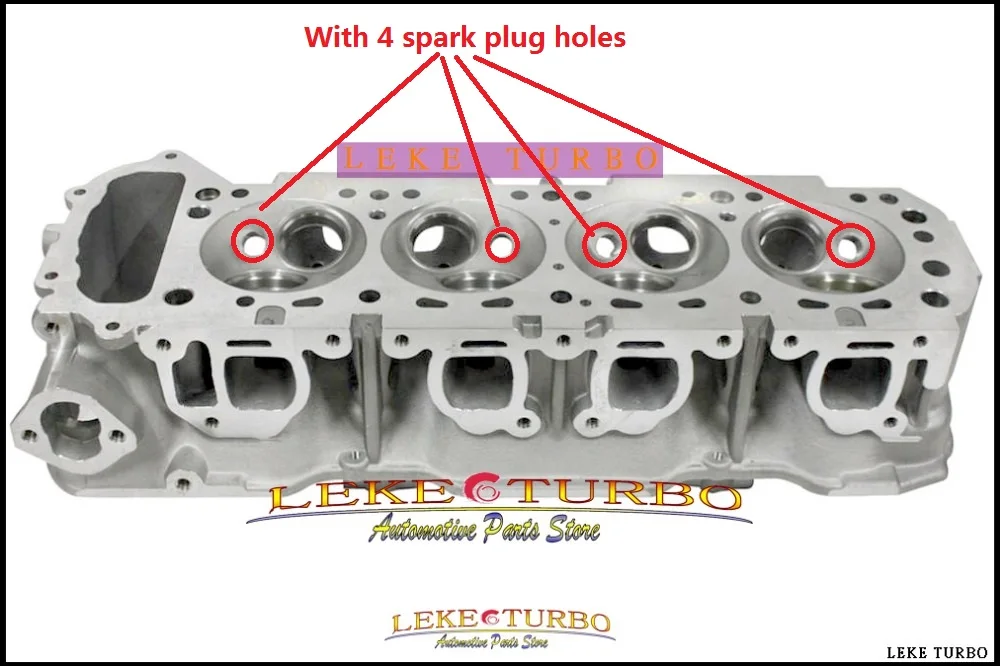 Z24 Z24i z24s Cylinder Head For Nissan D21 with 4 spark plug holes 2388cc 2.4L 1983-89 11041-22G00 11041-13F00 11041-20G13