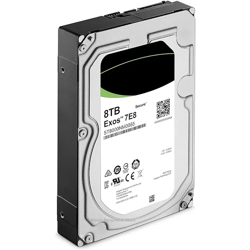 100% Original 4TB 6TB 8TB 12TB 14TB 16TB 3.5''' Inch Enterprise HDD 7200RPM SATA 6Gbps 256MB Cache Internal HDD