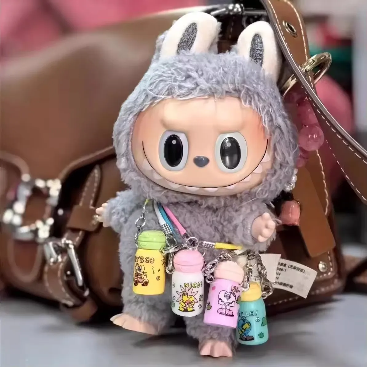 

Doll Toy House Accessories Pendant Guitar Cartoon Water Cup for Labubu Doll Clothing Accessories Decoration