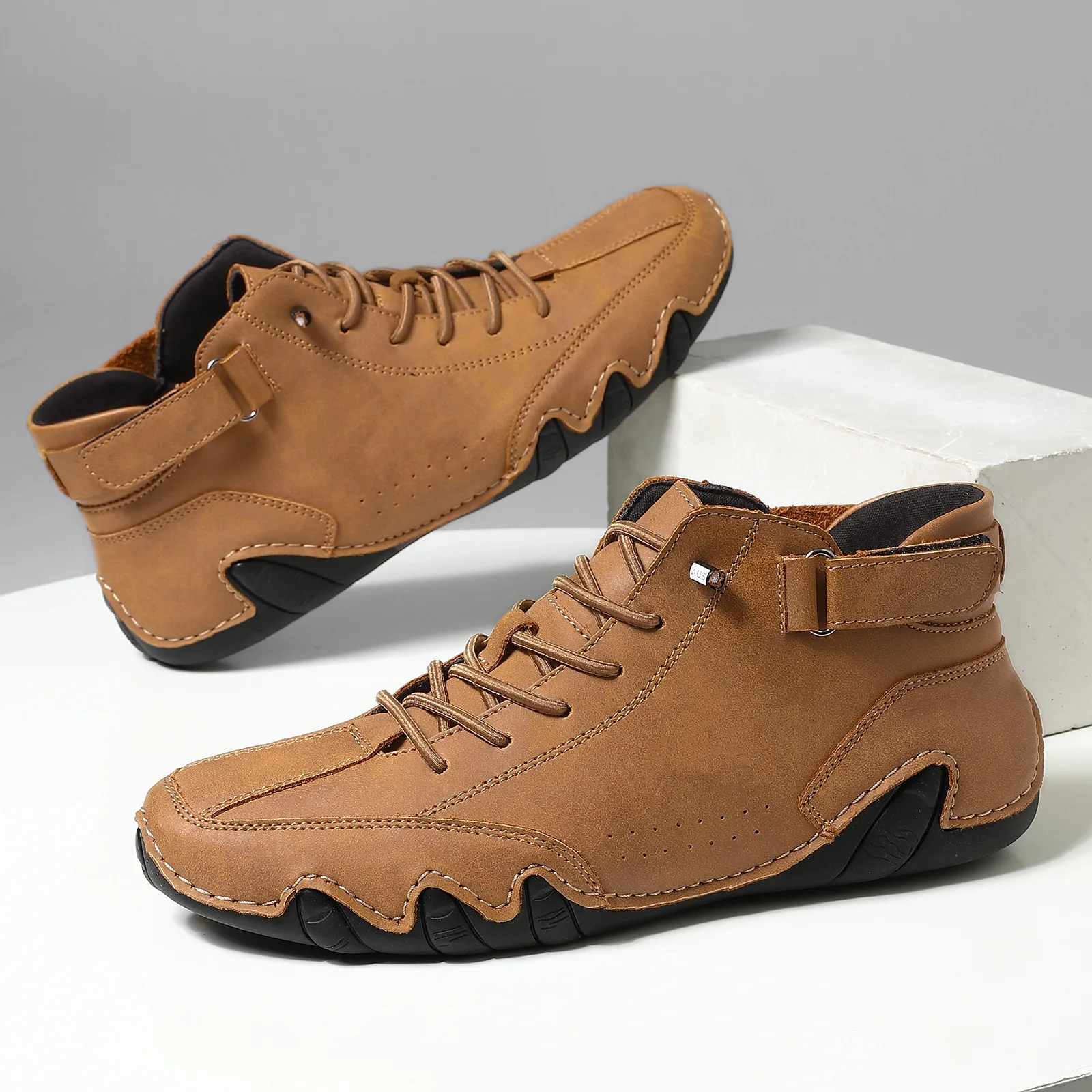 Botas Martin para hombre y mujer, zapatos populares para caminar de otoño e invierno, zapatos de pulpo de alta calidad, botas cortas casuales para hombre