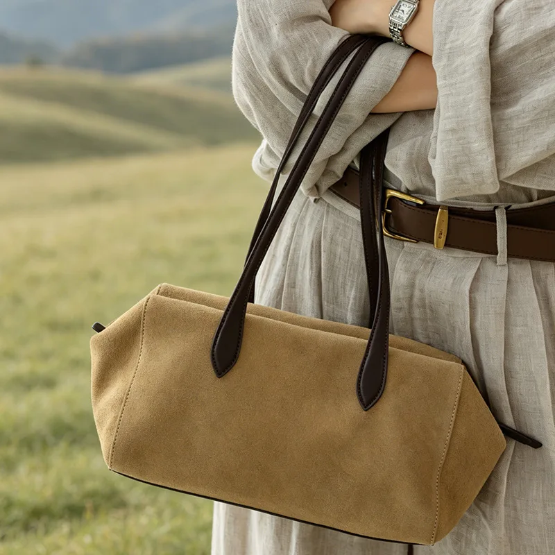 bolso-de-mujer-de-gran-capacidad-estilo-americano-retro-nuevo-bolso-tote-elegante-y-moderno-bolso-bowling-de-color-puro-con