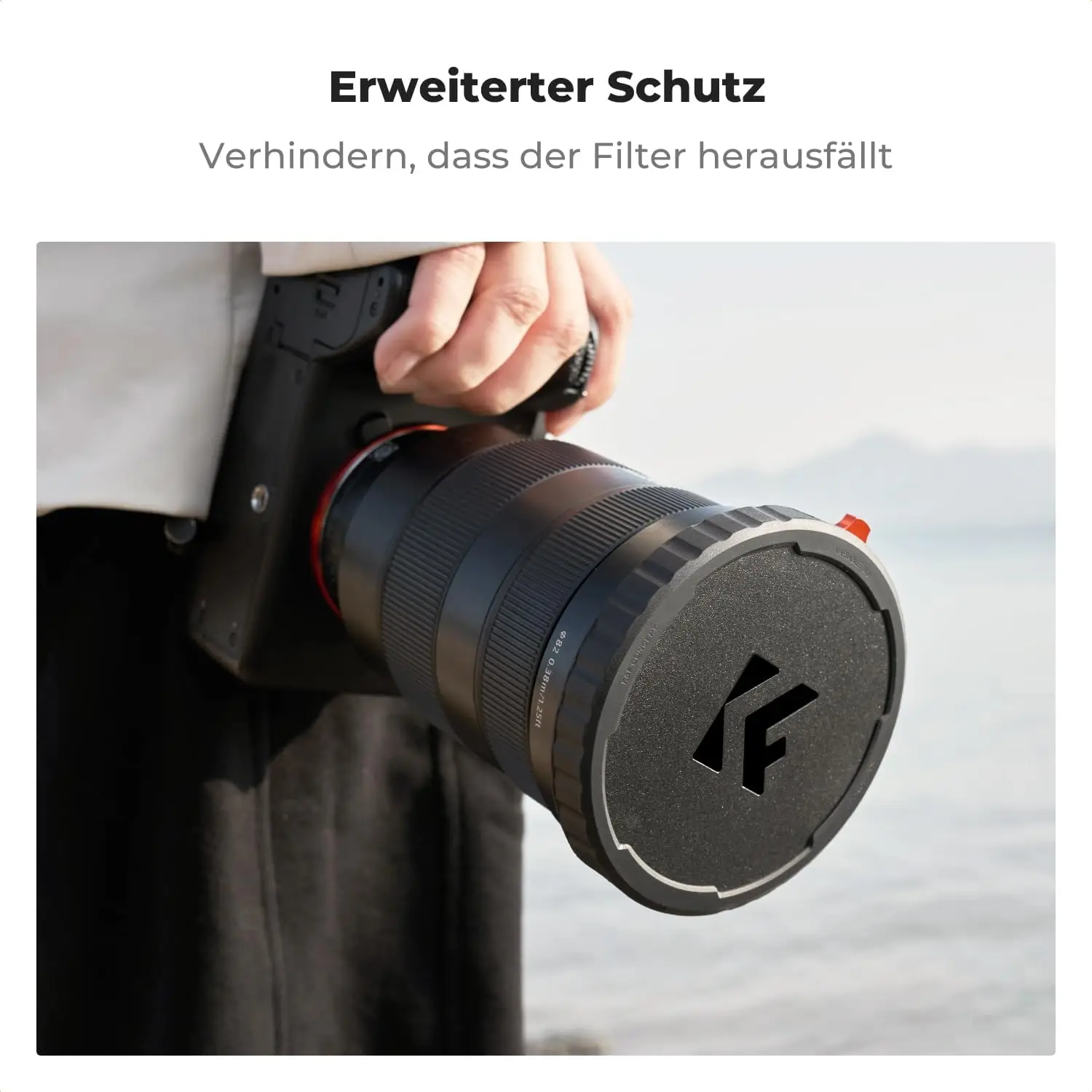 K&F CONCEPT Camera Lens Filter Cover Hood for K&F Variable Adjustable ND filter 67 72 77 82mm