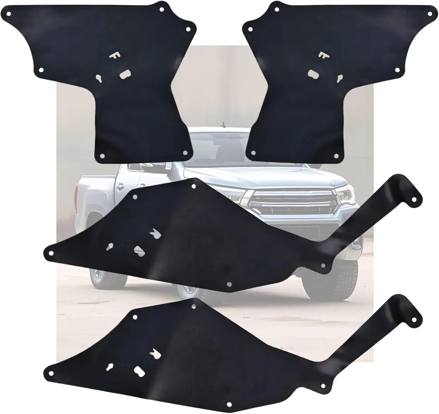 

Front Splash Liner Apron Seal for HILUX Fortuner 53735-KK020 53885-KK020