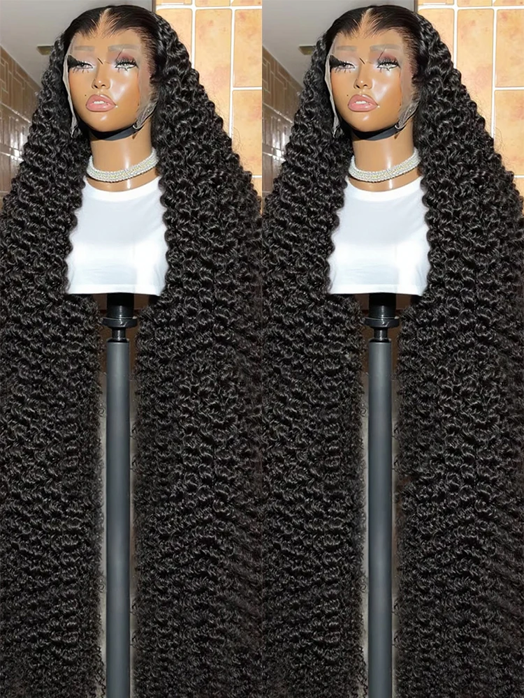

220 Density 13x6 Deep Water Wave Hd Lace Frontal Wigs 5x5 Glueless Human Hair Curly Wigs 13x4 Lace Front Wig For Black Women
