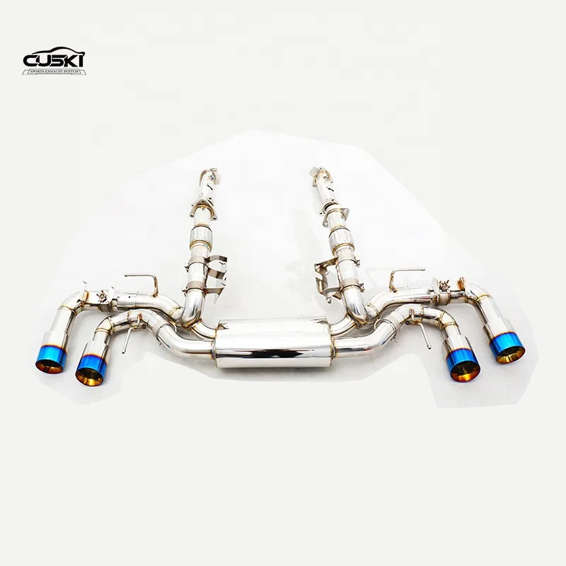 High Performance for C8 6.2 Stainless Steel High Quality Smart Electronic Valve Exhaust view 4