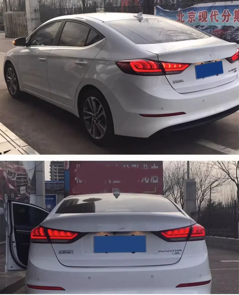 

Car Lights For Hyundai Elantra 2016-2020 Taillight LED Reverese Automotive Signal DRL Plug And Play Refit Tool DRL Accessories
