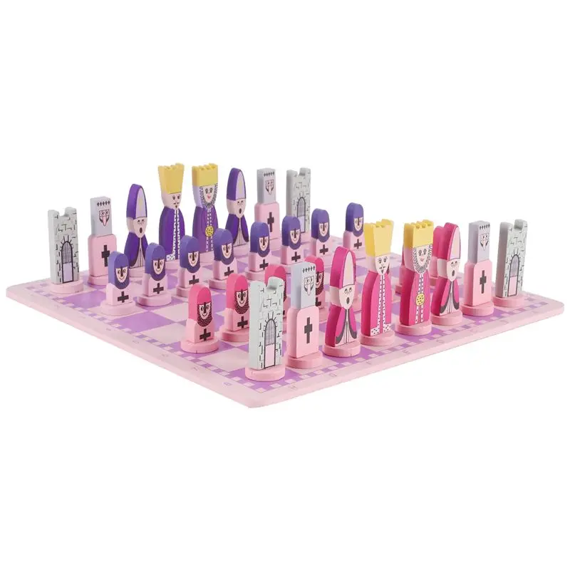 set-di-scacchi-da-viaggio-con-scacchiera-educativa-per-bambini-e-adulti-rosa-offerta-a-tempo-limitato