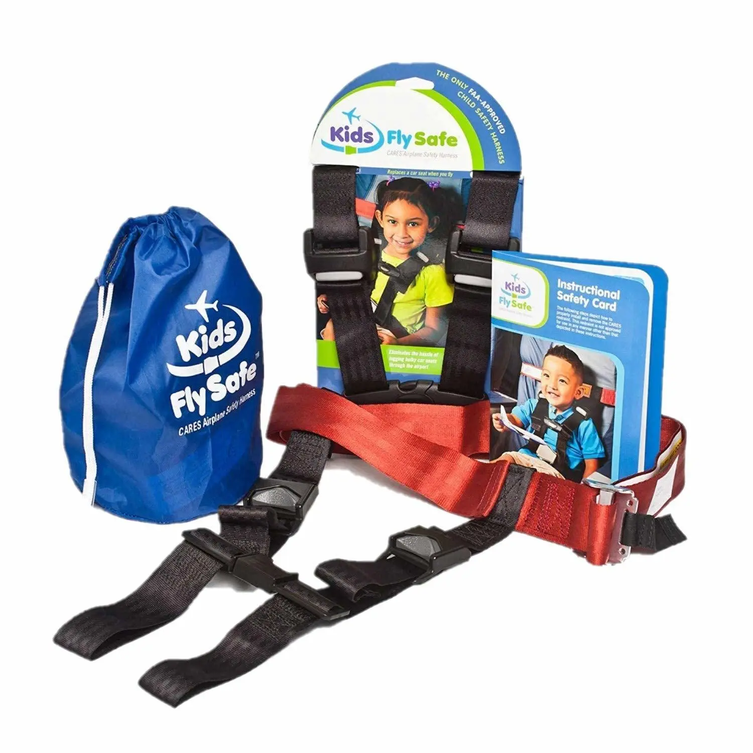 Cares Airplane Safety Travel Harness For Kids - Toddler Travel Restraint - Provides Extra Safety For Children on Flights
