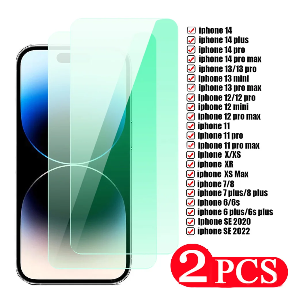 2Pcs Tempered Glass… - image