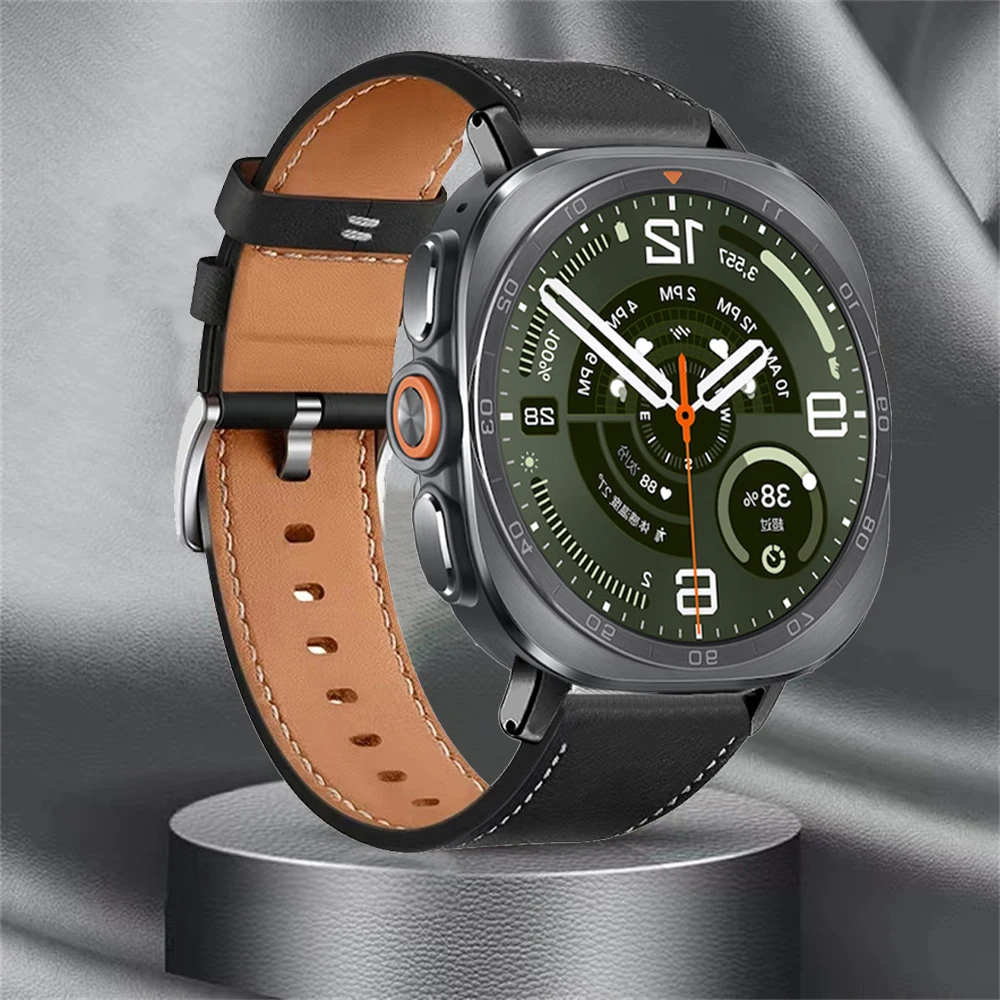 Tali Jam Tangan Pintar Kulit u - Samsung Smartwatch Ultra Accessories ulasan dan harga