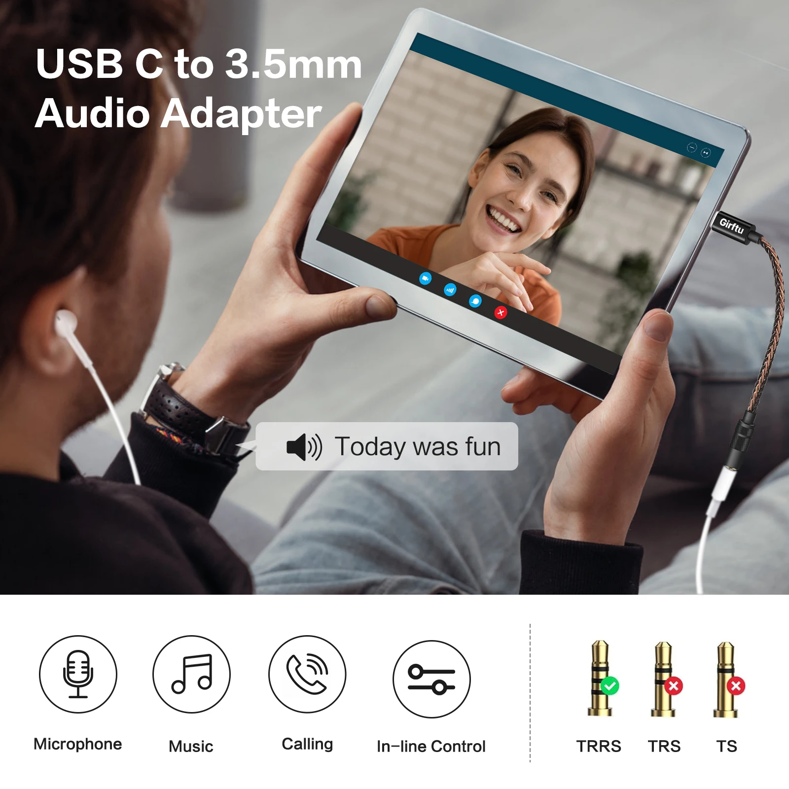 Cx dac USB C için 3.5mm ses adaptörü CX31993 pro çip USB tip C için 3.5mm kulaklık Aux Jack Dongle amplifikatör DAC kablo kordonu