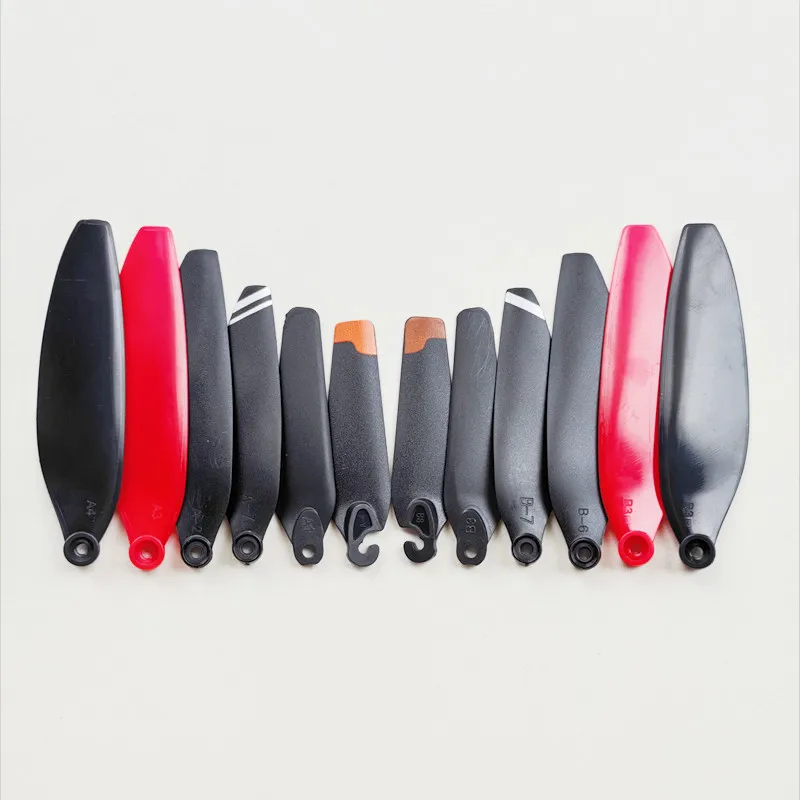 Foldable Blades CW CCW A B Propellers Length 58mm 66mm 71.3mm For R/C Drone Toys Quadcopter Spare Parts