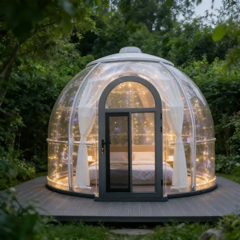 CE Certification Wholesale Bubble Tent Transparent Dome for Glamping Resort or Airbnb