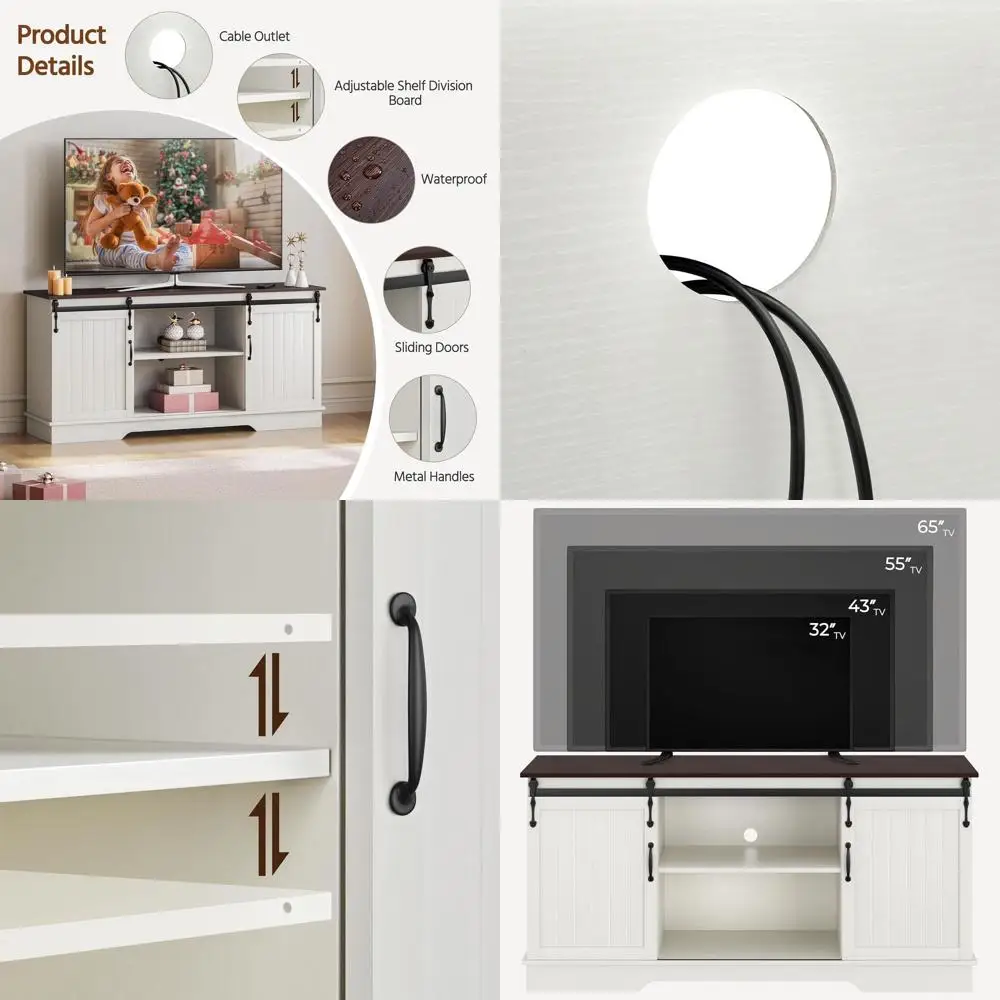 65 Tv Stand With Sl…