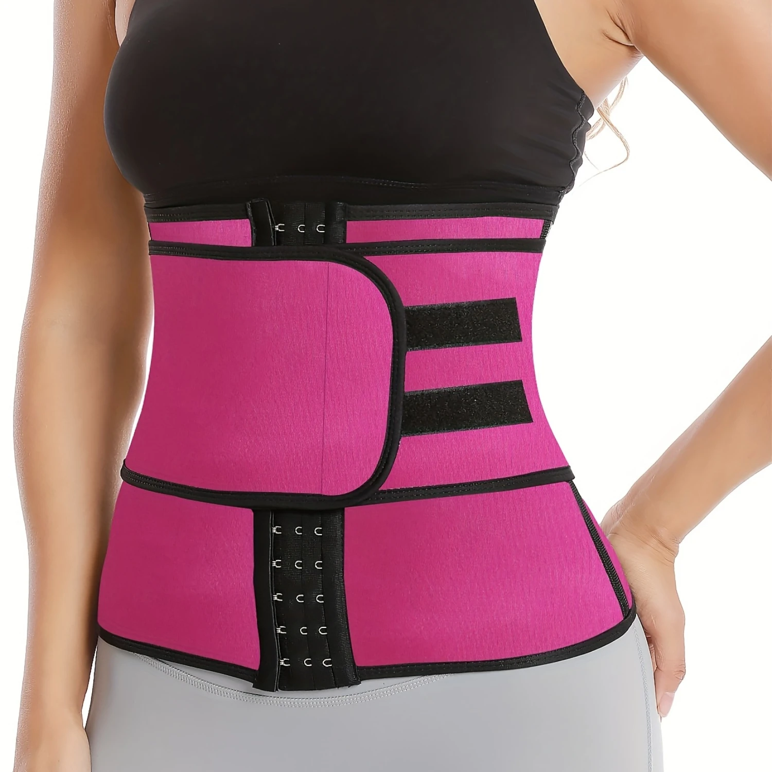 Women's Slimming Waist Trimmer, Weight Loss Sweat Sauna Body Shaper, Fitness Workout Waist Trainer