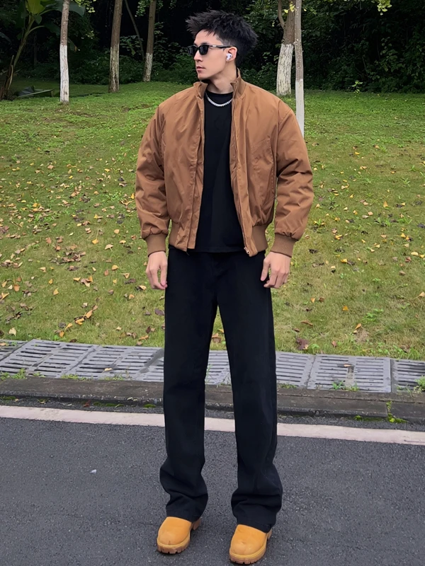 

Мужские джинсы Bla Slim Fit прямого кроя, осенне-зимние, на флисовой подкладке, облегающие брюки Cleanfit American Sle Bootcut