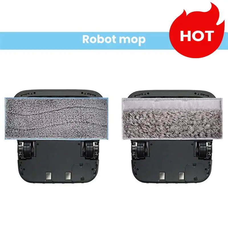 A01V-10PCS Mop Wet Anddry Cloth Kit Forirobot ROOMBA BRAAVA JET M6 Vacuum Cleaner Spare Parts