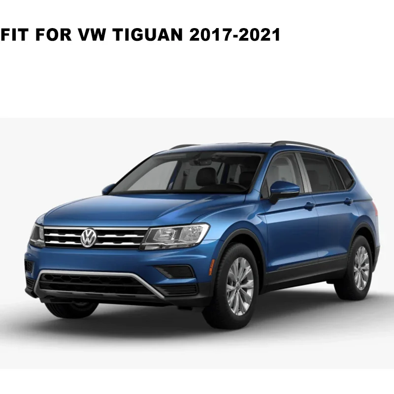 Side Window Visor For VW Tiguan L 2017 2018 2019 2020 2021 2022 Awning Shelters Shades Sun Rain Deflector Guard Auto Accessories