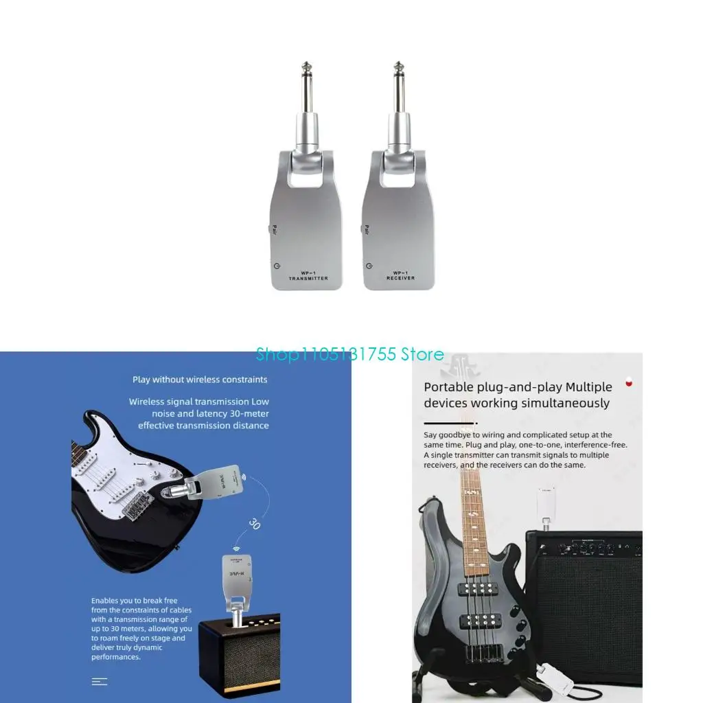 

Complementary Channel Guitar Wireless Assembly 24Bit Rhythm Depth 48KHz Collection Rate