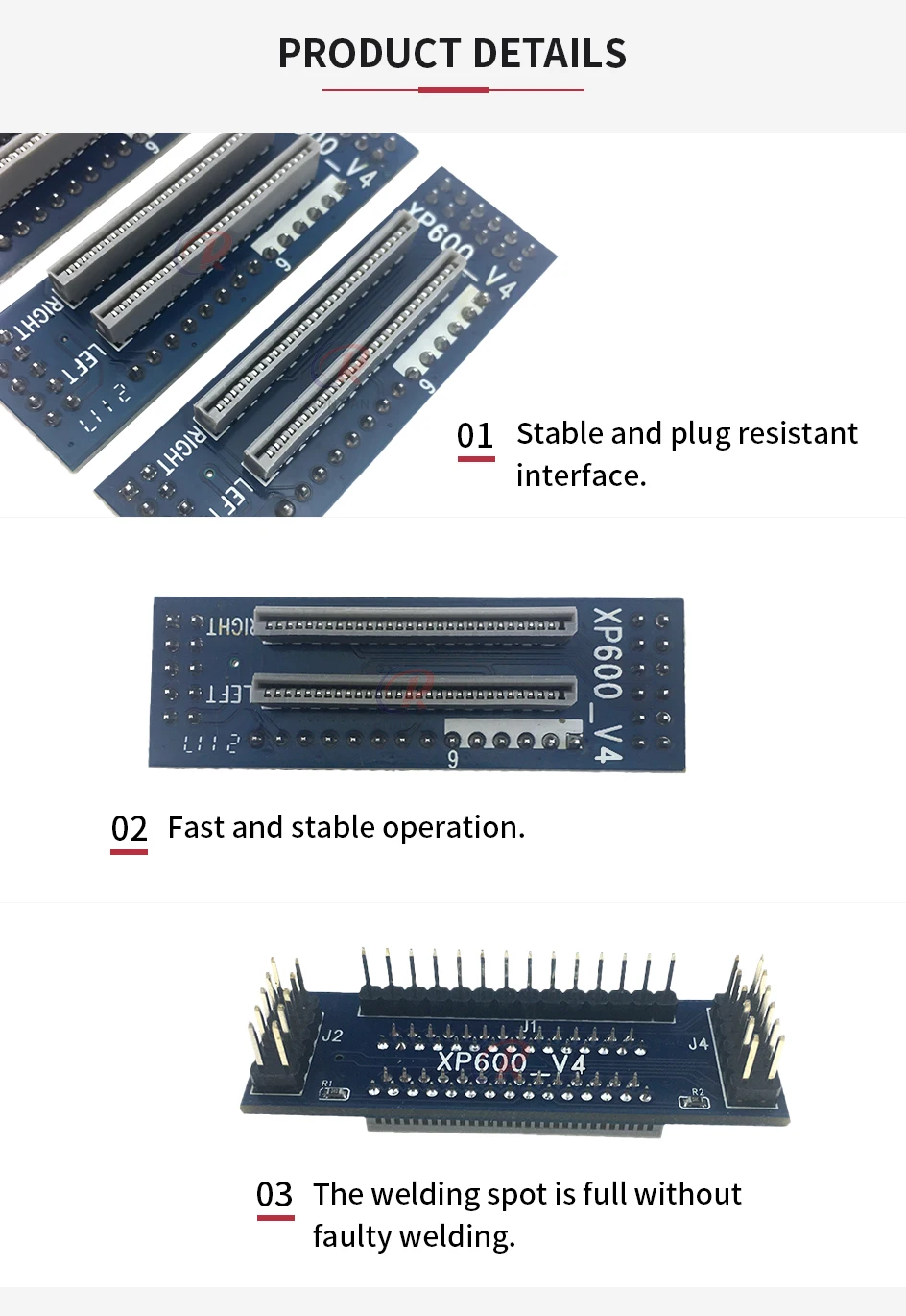 Xp600-Anschlussplatine für sunyung-Hauptplatine Version v3 v4 29-polige Transfer karte für xp600-Tintenstrahldrucker xp600 samll board – Detail 2