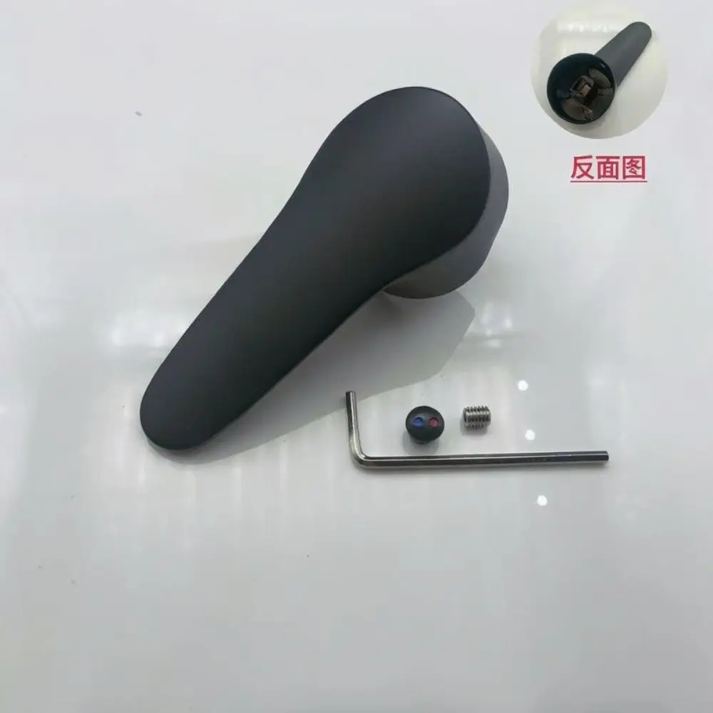 For For Xinlonghan Black Faucet Handle Universal Mixer Tap Lever Basin Sink Kitchen Shower Repair Part High Quality Steel Item