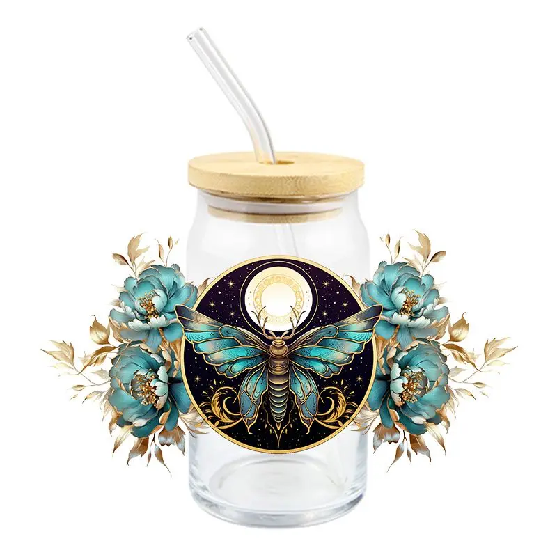 Bezutiful Butterfly UV DTF Wrap Transfer Stickers Cool Trend Design Waterproof Design Wrap For Glasses Cups Bottles Decal - Image 5