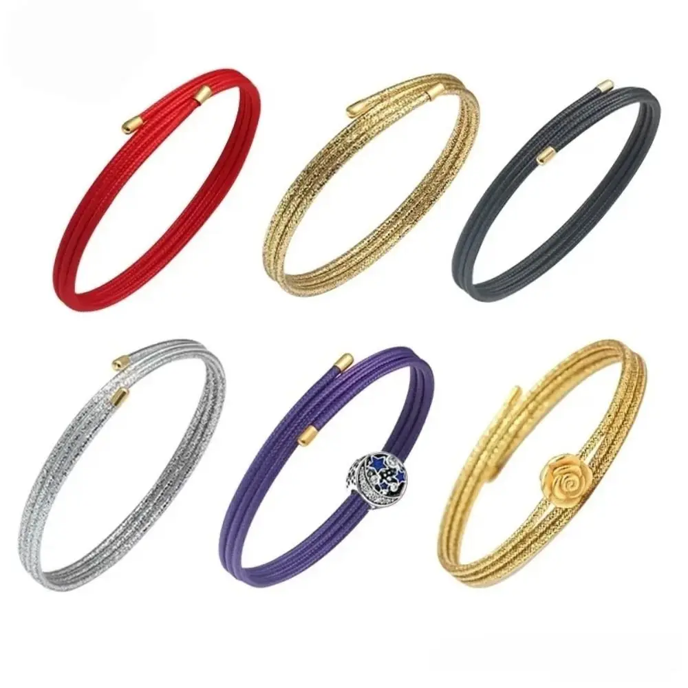 Multicolor Magnetic Rope 51cm Length Slim Thin Design Magnetic Rope Bracelet Adjustable Automatic Magnetic Bracelet Magnet Link